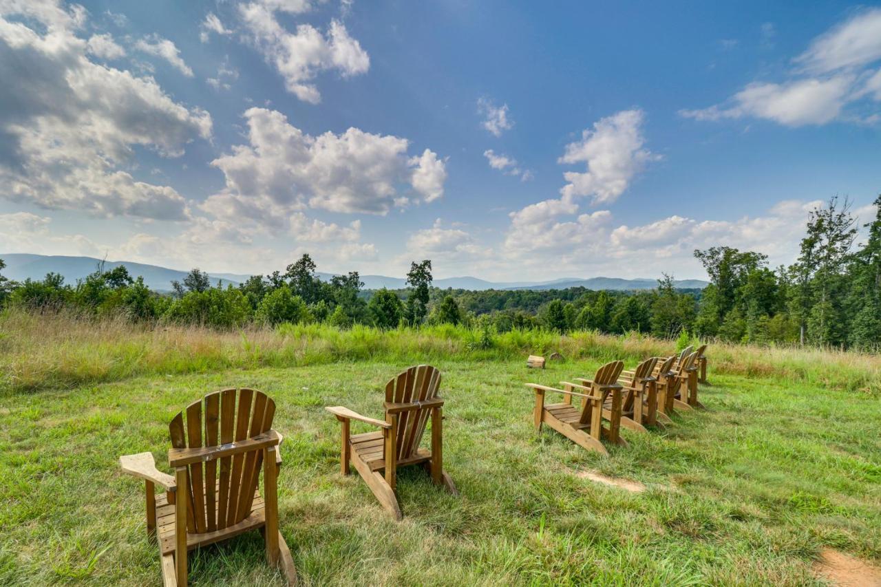 Rustic Baileys Retreat Cabin Near Wineries! Crozet Eksteriør billede